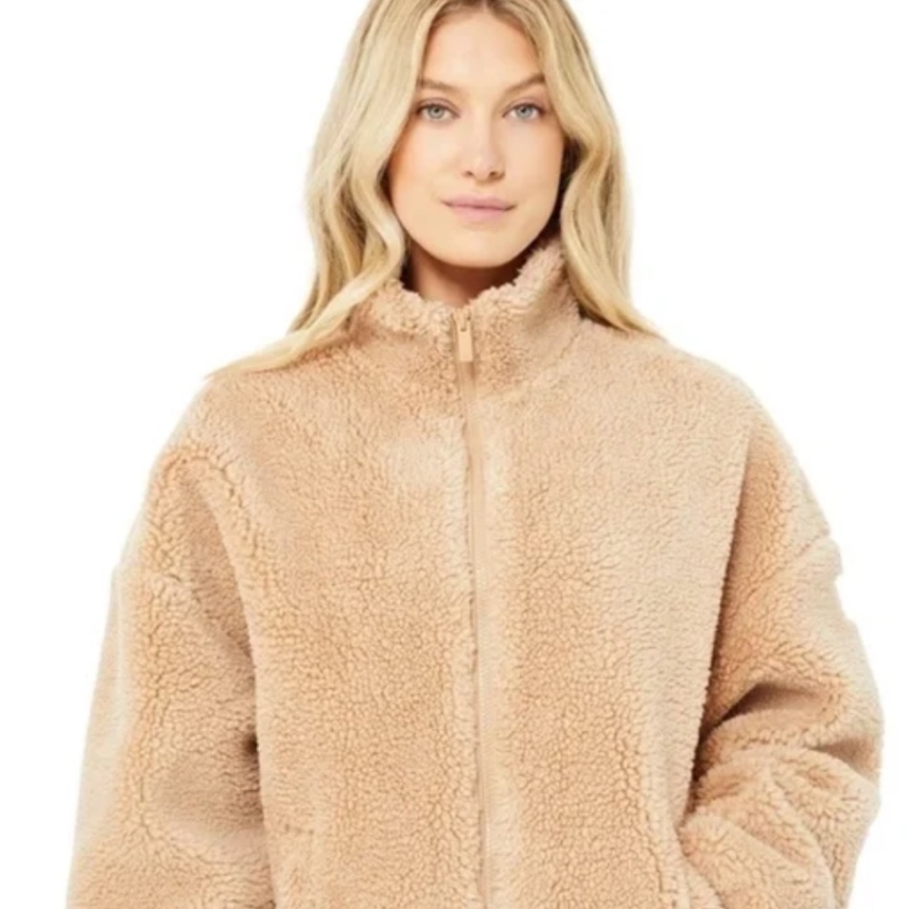 Alo Yoga Flurry Sherpa Jacket Size XS